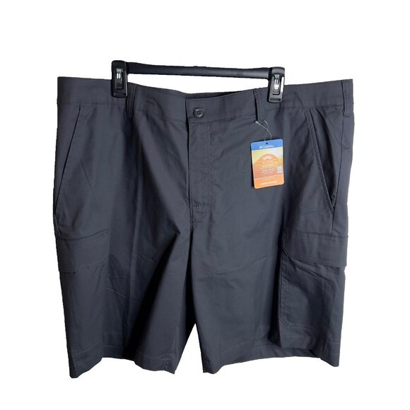 Columbia Men's 10" Rapid Rivers Cargo Shorts Gray Size 30 - Picture 2 of 10